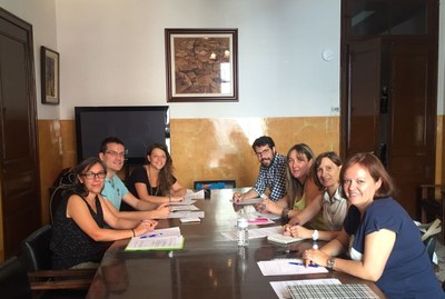 Comissió de Seguiment del Conservatori de Música dels Pirineus (Foto: Ajuntament de la Seu d'Urgell)