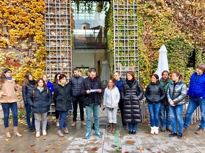 Protesta del CAPAU per les agressions a personal de serveis socials a Catalunya
