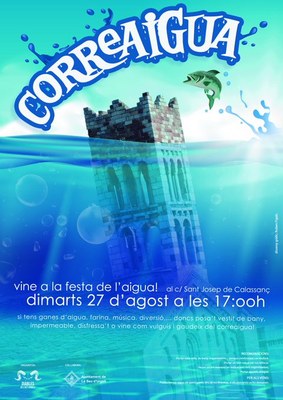 Cartell del Correaigua 2019 de la Festa Major de la Seu