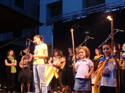 Correllengua 2012 La Seu - Flama