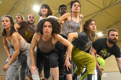 La companyia Sound de Secà estrena la residència de creació artística de les Valls d'Àneu (Foto: Joan Blanco)