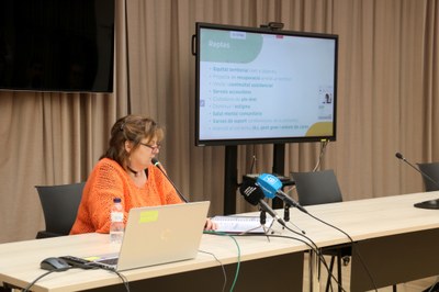 Presentació de l'estudi sobre atenció a pacients de salut mental en zones rurals (Foto: ACN)