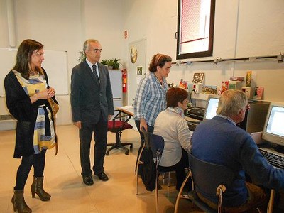 Ramon Terrassa - Director Acció Cívica Visita la Seu