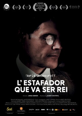 La pel·lícula "Boris Skossyreff, l'estafador que va ser rei" es projectarà el 2 d'octubre a la Seu d'Urgell