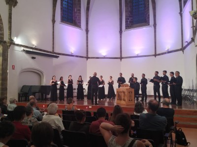 Concert del Cor Francesc Valls a la Sala de Sant Domènec, a la Seu (FeMAP)