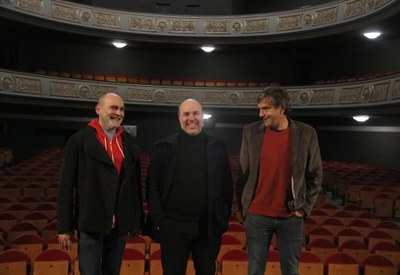 Presentació del muntatge d'AMARESC sobre cançons tradicionals arranjades per Beethoven (Foto: ACN)