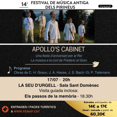 Concert d'Apollo's Cabinet a la Seu (FeMAP)