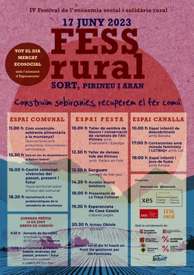 FESSrural a Sort, el pròxim 17 de juny