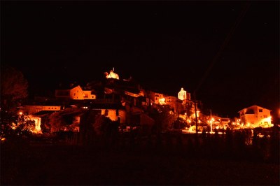 Espectacle pirotècnic del Grup de Diables de l'Alt Urgell
