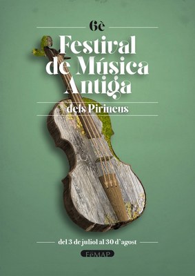 Cartell de l'edició 2016 del Festival de Música Antiga dels Pirineus