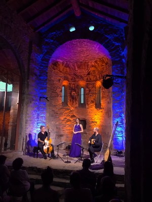 Concert de Capella de Ministrers a Sant Vicenç d'Estamariu (Foto: FeMAP)