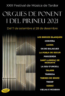 Festival Orgues de Ponent i del Pirineu 2021