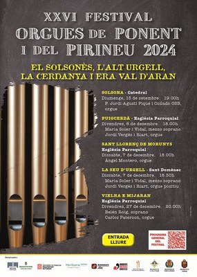 Concert a la Seu d'Urgell del Festival Orgues de Ponent i el Pirineu