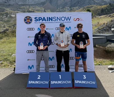 Jaume Pueyo, campió d'Espanya de Rollerski a Candanchú