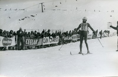 Arribada de la II Marxa Beret, 1979 (Autor: Antoni Campaña) Fons FCEH