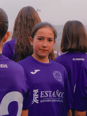 Campanya del Futbol Club Pirineus amb motiu del 8-M (Imatge: FC Pirineus)