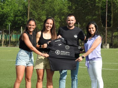 Presentació de Gemma Pla (Foto: FC Pirineus)