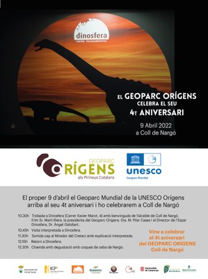 Celebració del 4t aniversari del Geoparc Orígens