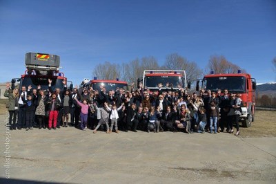 Bombers Voluntaris de Puigcerdà (Foto: Emili Giménez 10.03.2015) 