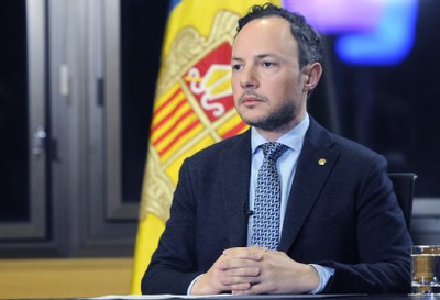 Missatge del cap de Govern d'Andorra, Xavier Espot (Foto: Govern d'Andorra)