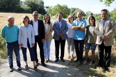 Presentació del nou Pla de Camins de la Generalitat (Foto: ACN)