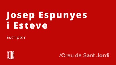Concessió de la Creu de Sant Jordi a Josep Espunyes (Generalitat de Catalunya)
