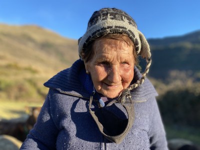 Marina Vilalta i Fajula, pastora del Ripollès, distingida amb la Creu de Sant Jordi (Imatge: Salvador Vergés)