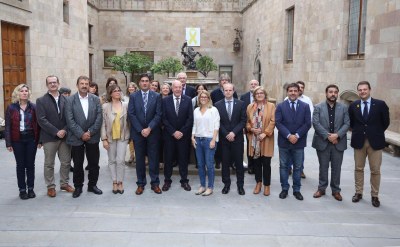 Reunió bilateral Generalitat-Aran (Foto: Ruben Moreno)