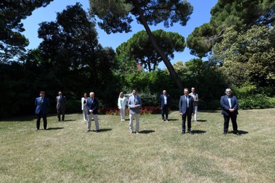 Representants al ple del Pacte Nacional per a la Societat Digital