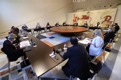 Reunió del Consell Executiu (Foto: ACN)