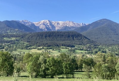 El Cadí, vist des de Prullans (Foto: RàdioSeu)