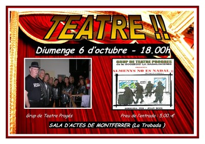 Teatre a Montferre - Grup Progrés