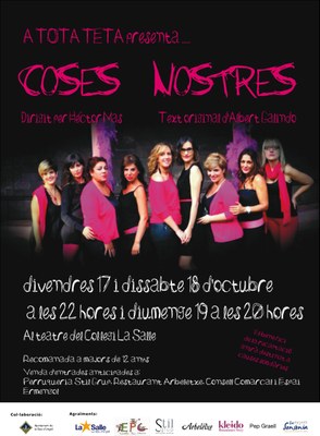 A tota teta - Cartell 'Coses nostres'