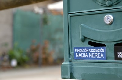 Bústia per recaptar fons (Foto: ACN)