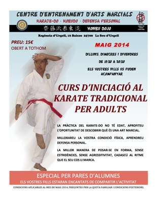 Karate Kobudo - Curs iniciació adults 2014