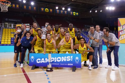 MoraBanc Andorra, campió de la Lliga Catalana AON 2020 (Foto: M.A. Chazo / FCBQ)