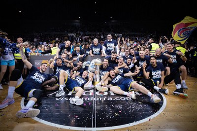 MoraBanc Andorra, campió de la Lliga LEB Or 2022-2023 (@morabancandorra)