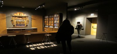 Espai del Museu de Llívia dedicat a l'antiga Farmàcia Esteva (ACN / arxiu)