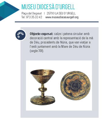 Objecte que s'exposarà amb motiu del Dia Internacional dels Museus 2017 