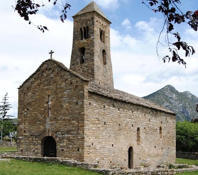 Església de Sant Climent de Coll de Nargó (Foto: Camina Pirineus)