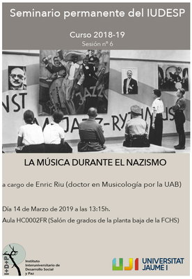 Xerrada d'Enric Riu a la Universitat Jaume I