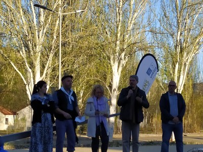 Inauguració de l'Espai Raier (Foto: Geoparc)