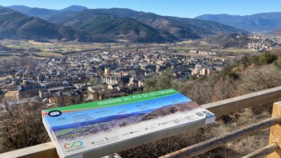 Mirador del Pla de les Forques, a la Seu d'Urgell (Foto: ACN)
