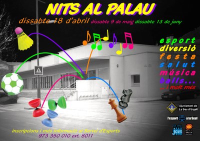 Cartell de les 'Nits al Palau'