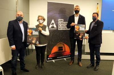 Presentació de temporada del Parc Astronòmic del Montsec (Foto: ACN)