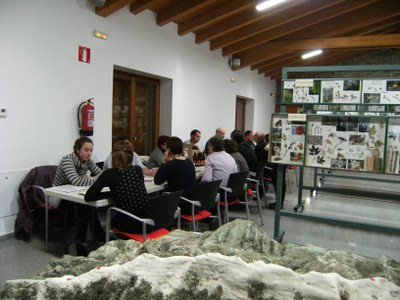 Reunió entre productors i agents turístics de l'entorn del Parc Natural Cadí-Moixeró, a Talló