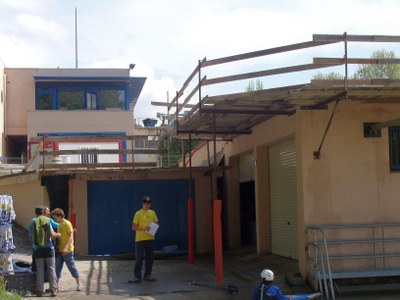 Parc del Segre - Construcció de la nova sala de musculació