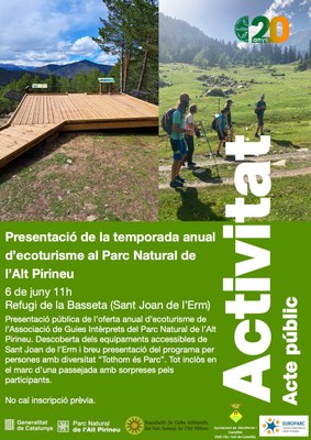 Presentació de la temporada d'ecoturisme del Parc Natural de l'Alt Pirineu