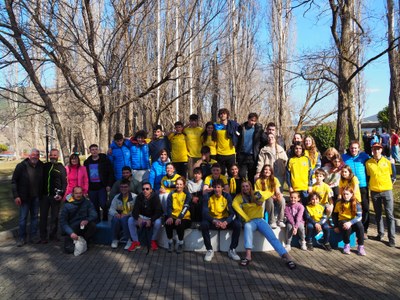 El Cadí Canoë-Kayak, a la primera prova de la Copa Catalana 2024 d'Eslàlom