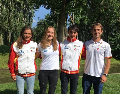 Maialen Chourraut, Núria Vilarrubla, Miquel Travé i Guillermo Díez-Canedo